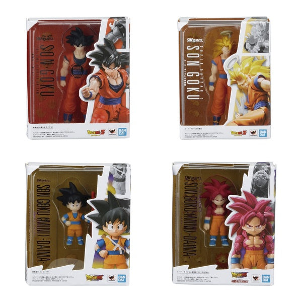 ドラゴンボールZ ミニチュアトレーディングカードセット ドラゴンボール S.H.フィギュア ミニチュアコレクション2 全4種セット