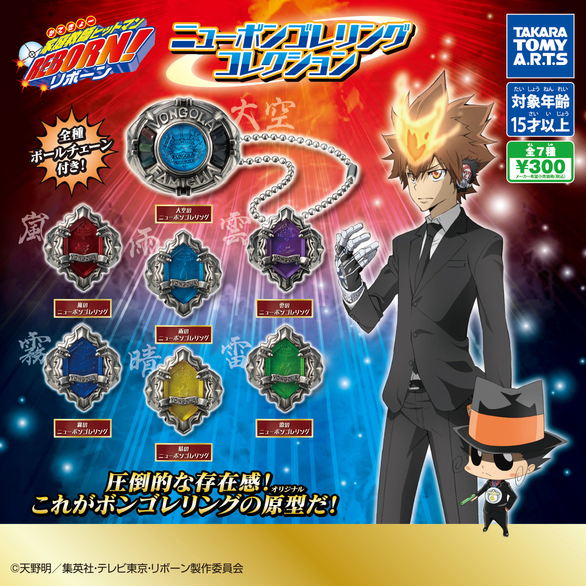 家庭教師ヒットマンREBORN!ニューボンゴレリング コレクション