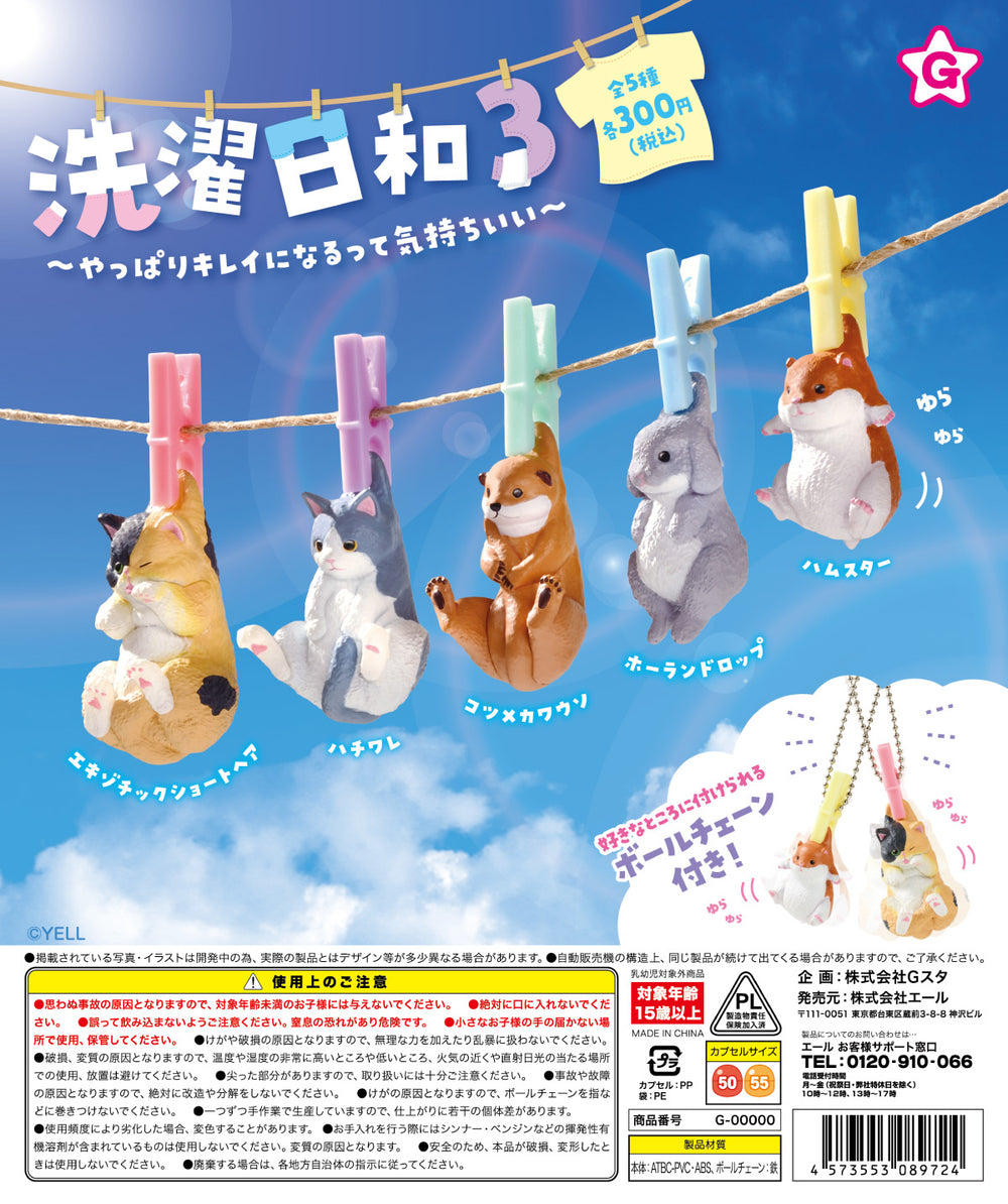 洗濯日和3 やっぱりキレイになるって気持ちいい【エール】
