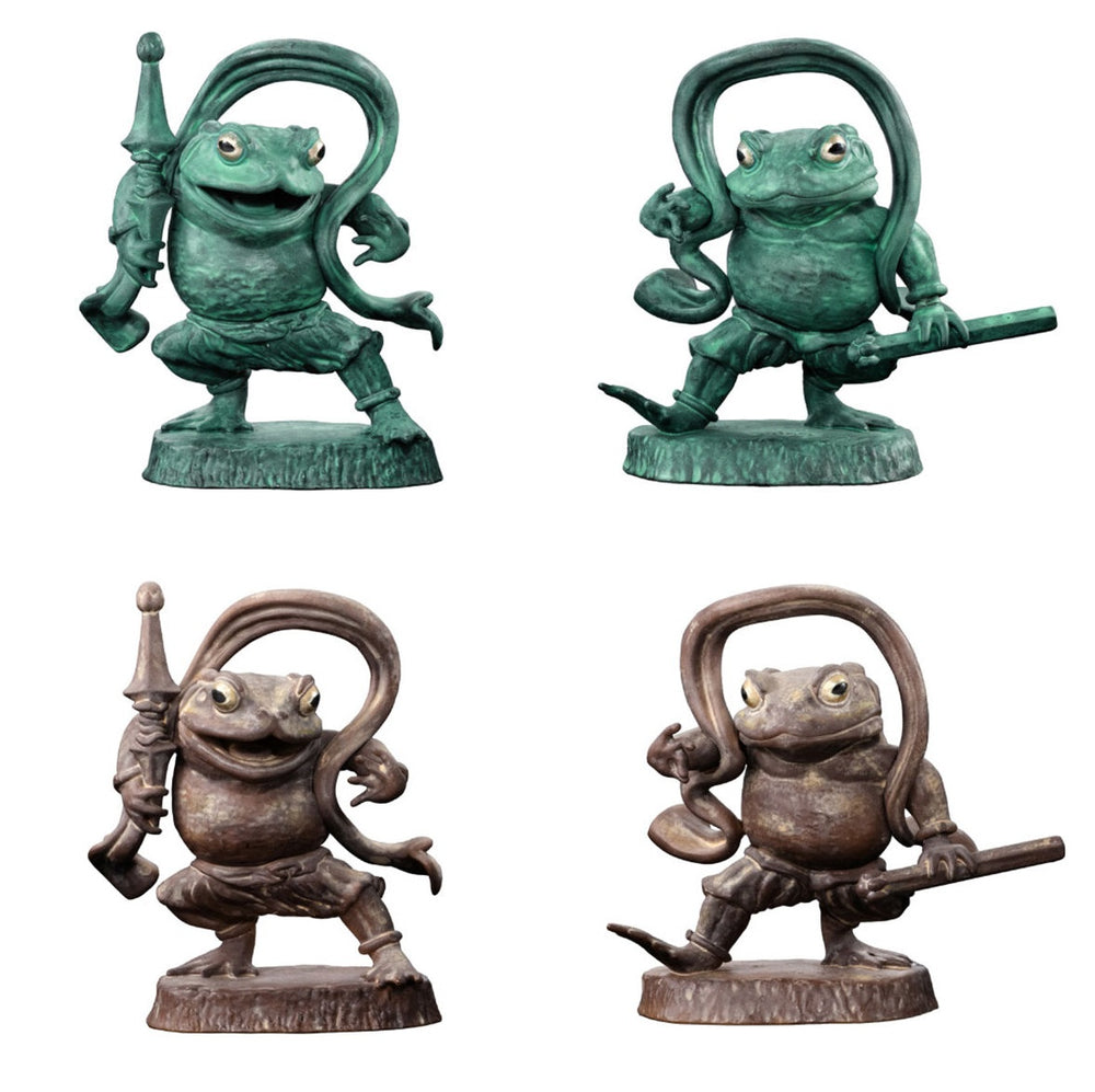 ART IN GASHAPON カエルの金剛力士像【バンダイ】