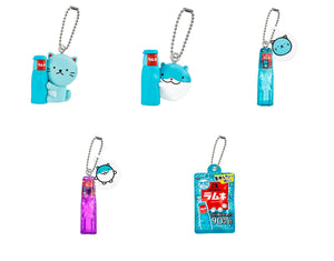森永ラムネ ラムねこ しゅうチュー ミニチュアチャーム 【バンダイ】