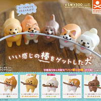 いい感じの棒をゲットした犬【スタンド・ストーンズ】