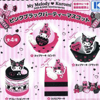 マイメロディ＆クロミ ピンクブラックパーティマスコット【ケーツーステーション】