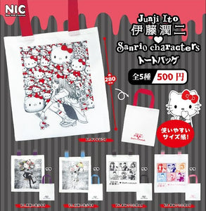 伊藤潤二 サンリオキャラクターズ トートバッグ【NIC】