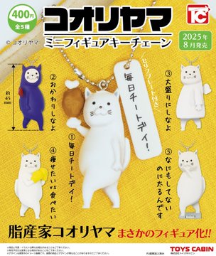 コオリヤマ ミニフィギュアキーチェーン【トイズキャビン】