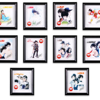 あだち充画業55周年 ウィンドウアートコレクション【バンダイ】
