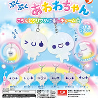 ぷくぷくあわわちゃん ころんとクリアめじるしチャーム【ブライトリンク】