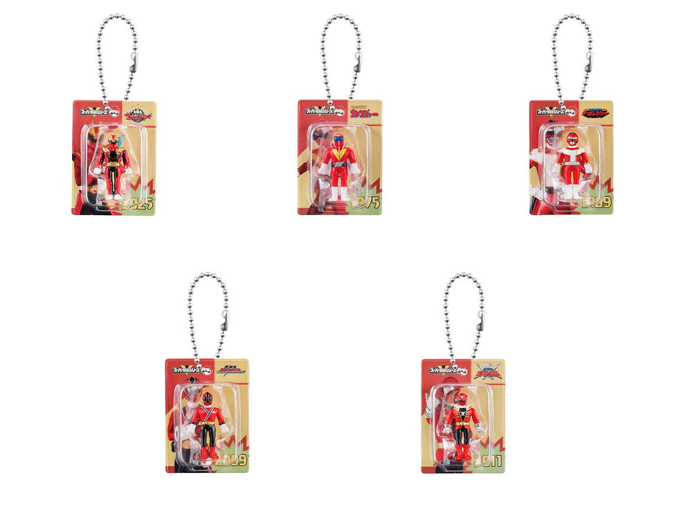 スーパー戦隊シリーズ レトロソフビ風ブリスターチャームコレクション【バンダイ】