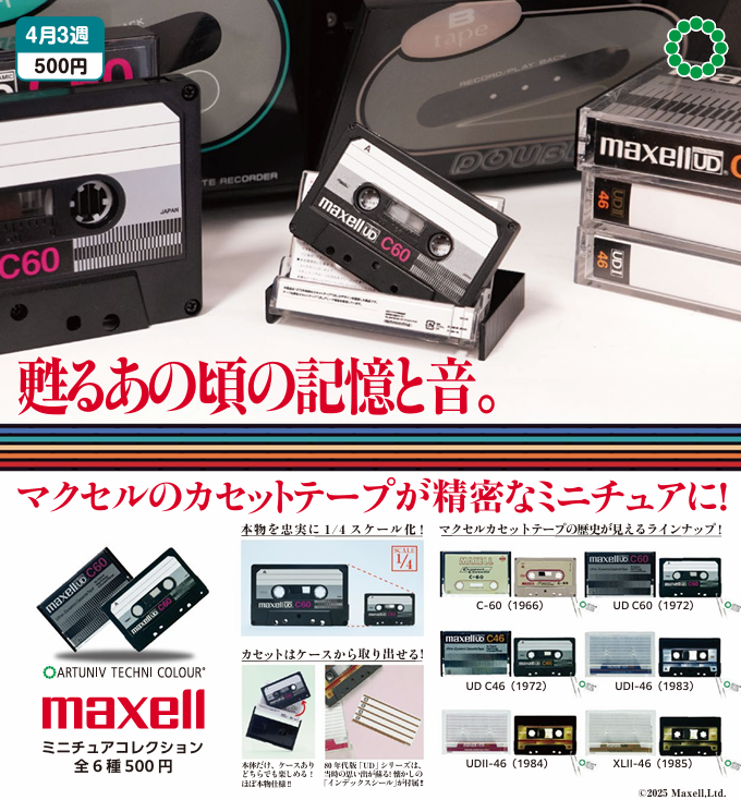 ATC maxell ミニチュアコレクション【いきもん】