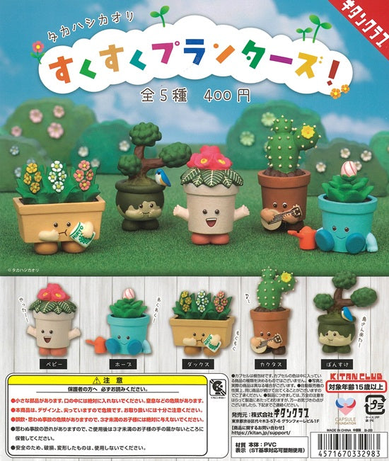 カハシカオリ すくすくプランターズ！【キタンクラブ】┃ガチャガチャ