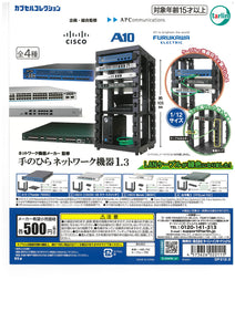 手のひらネットワーク機器1.3 全4種セット【在庫品】 | ガチャガチャ侍