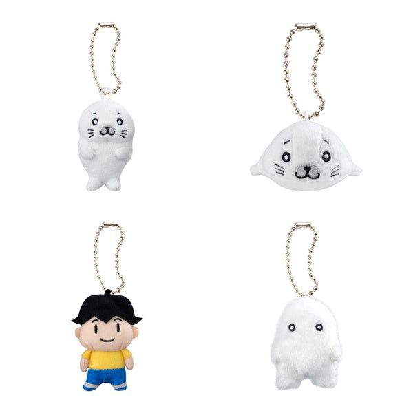 小3アシベ QQゴマちゃん ぬいぐるみマスコットチャーム　ガチャ 小3アシベ QQゴマちゃん ぬいぐるみマスコットチャーム 全4種セット