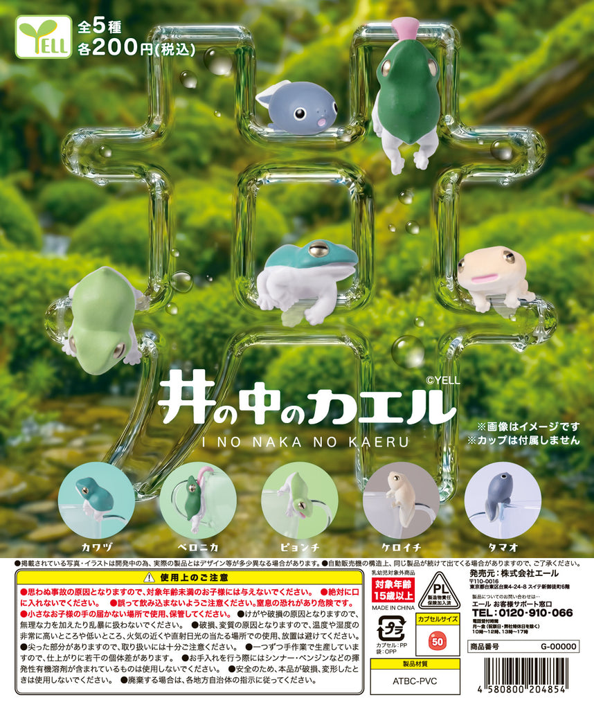 井の中の蛙様 井の中のカエル【エール】 | ガチャガチャ侍